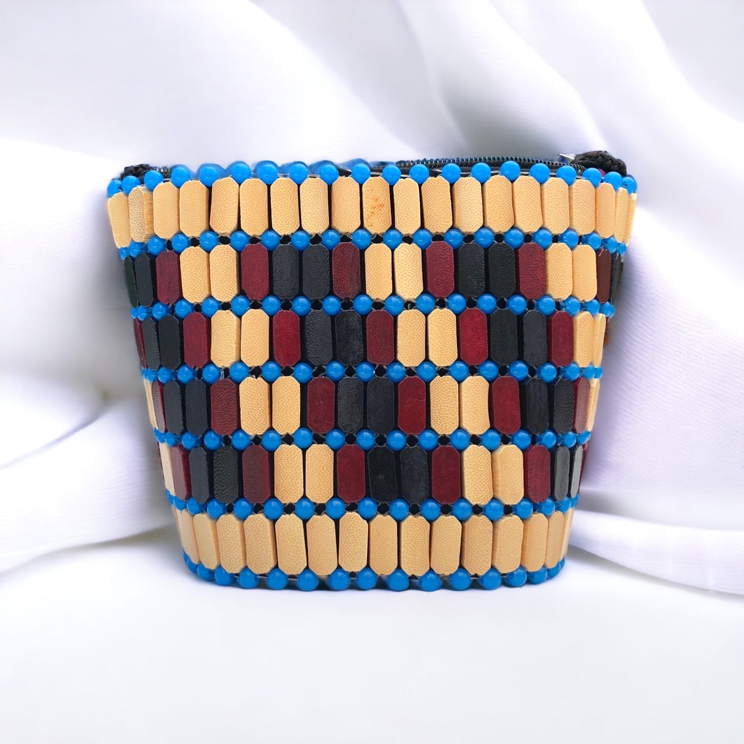 Small Wooden Bead Bags