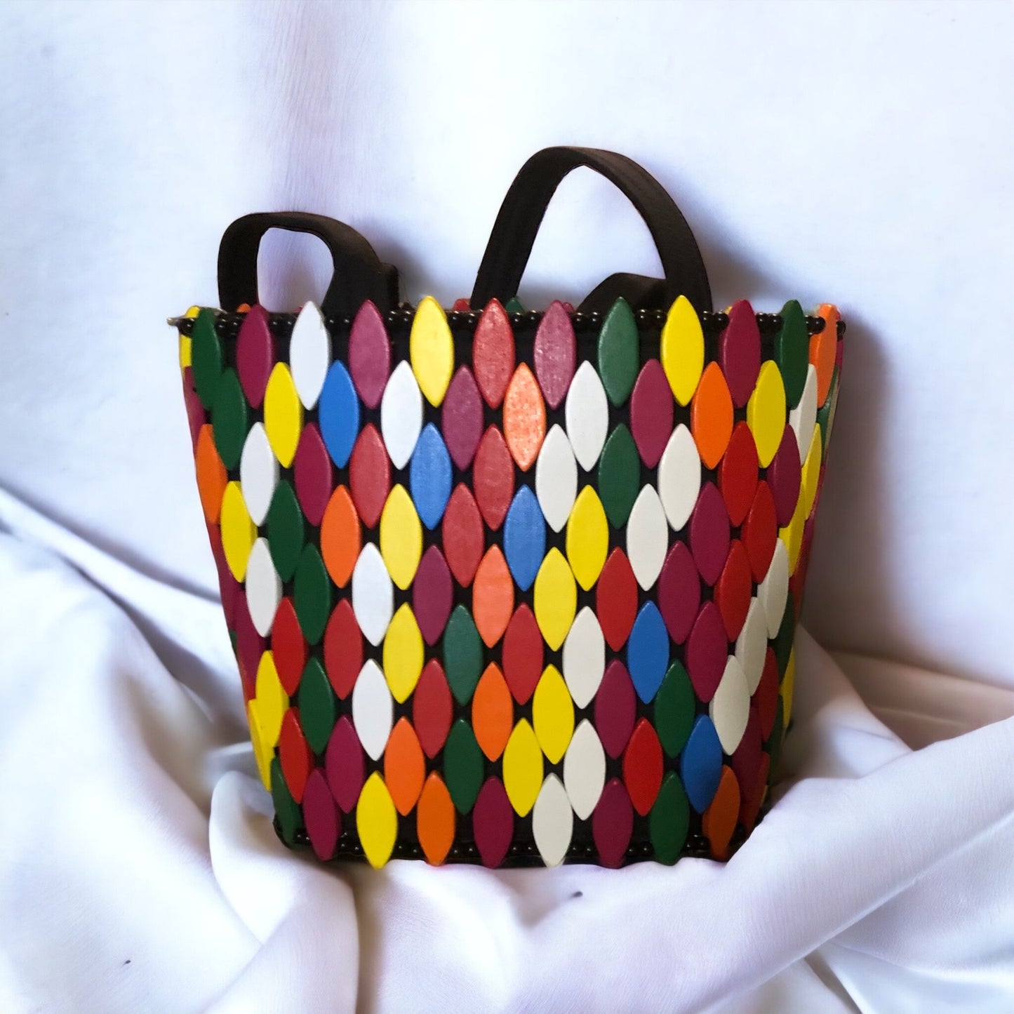 Big Wooden Bead Bags