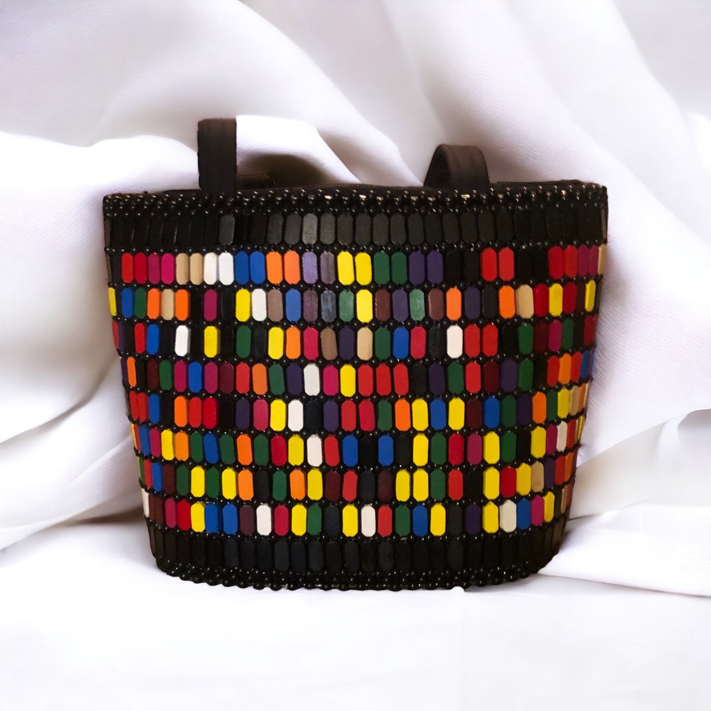 Big Wooden Bead Bags