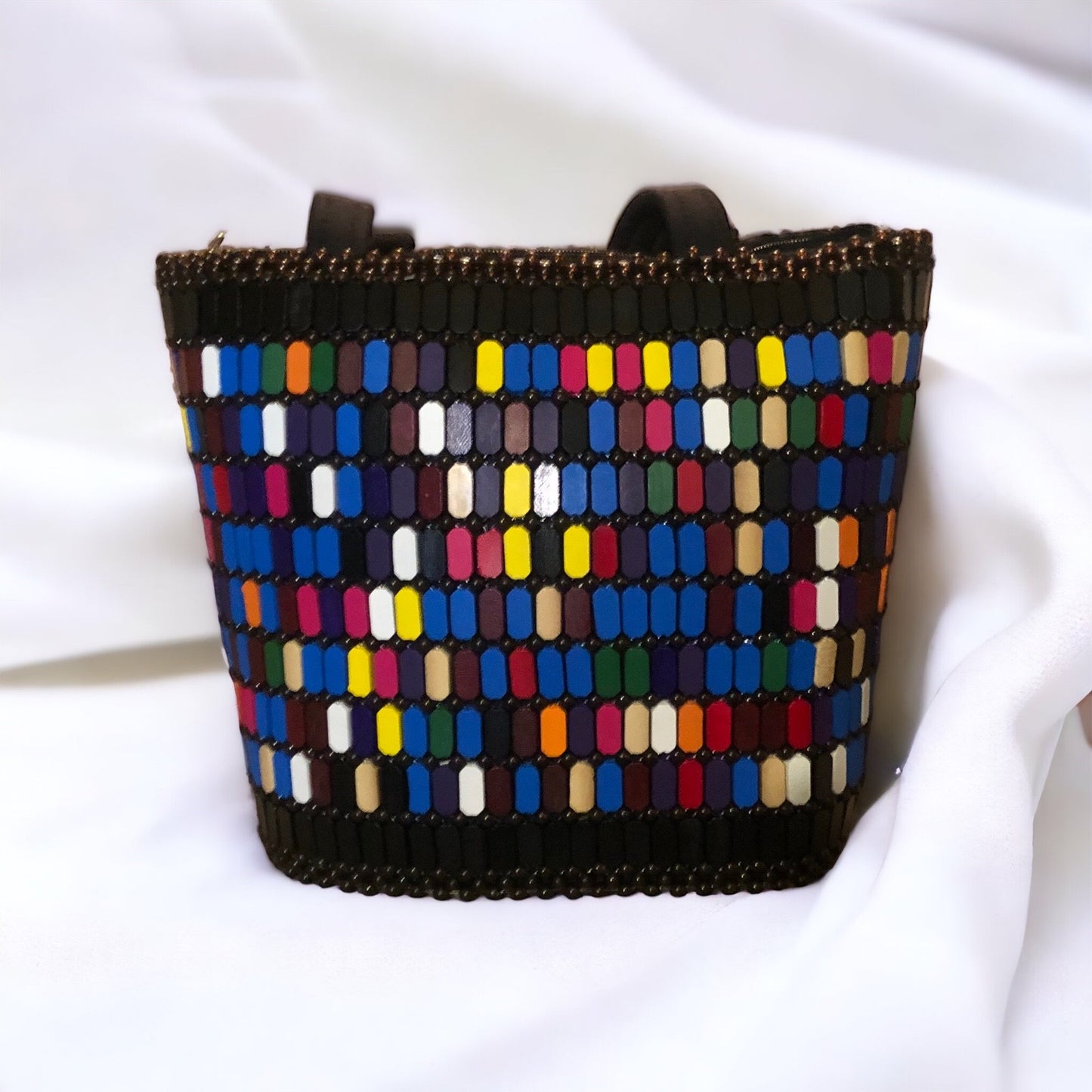 Big Wooden Bead Bags