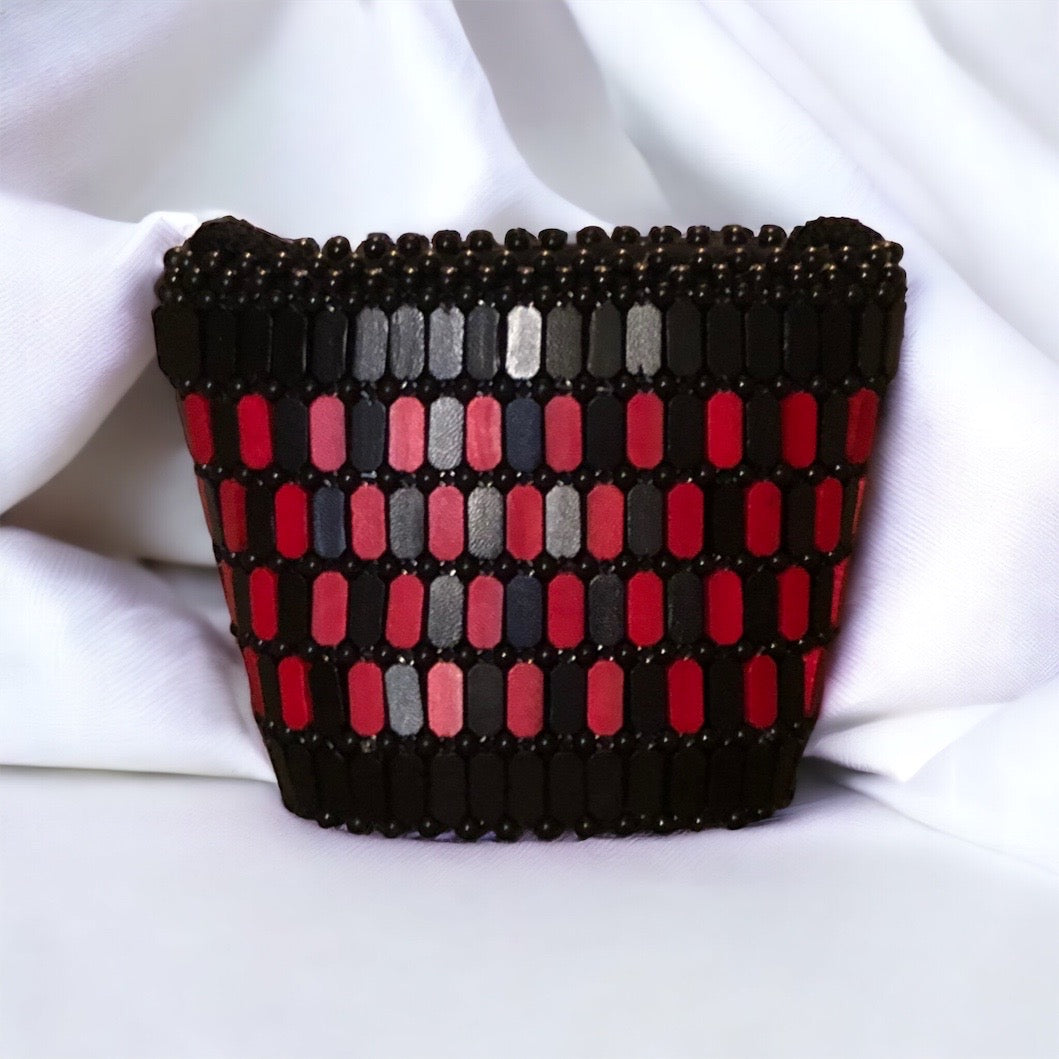 Small Wooden Bead Bags