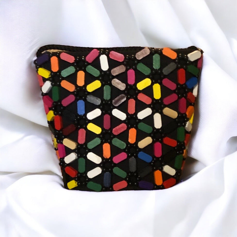 Small Wooden Bead Bags