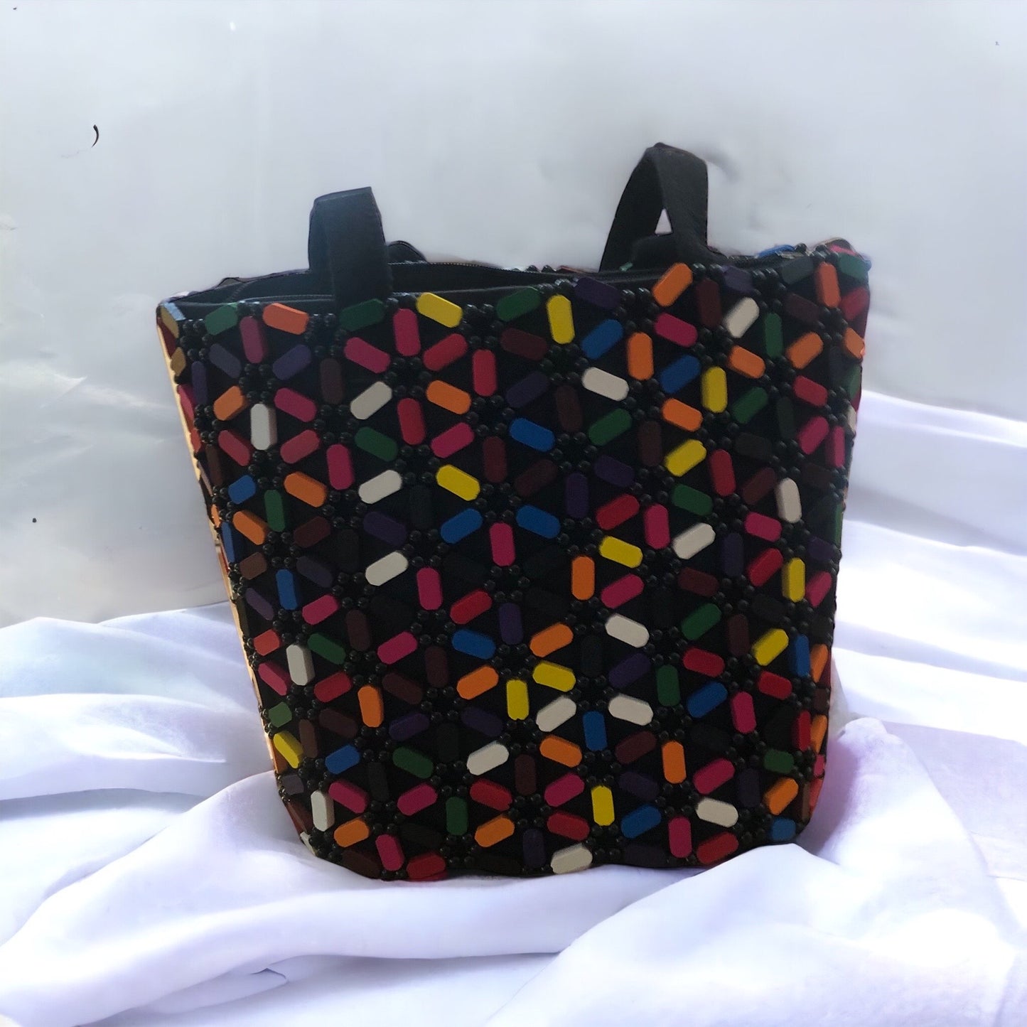 Big Wooden Bead Bags