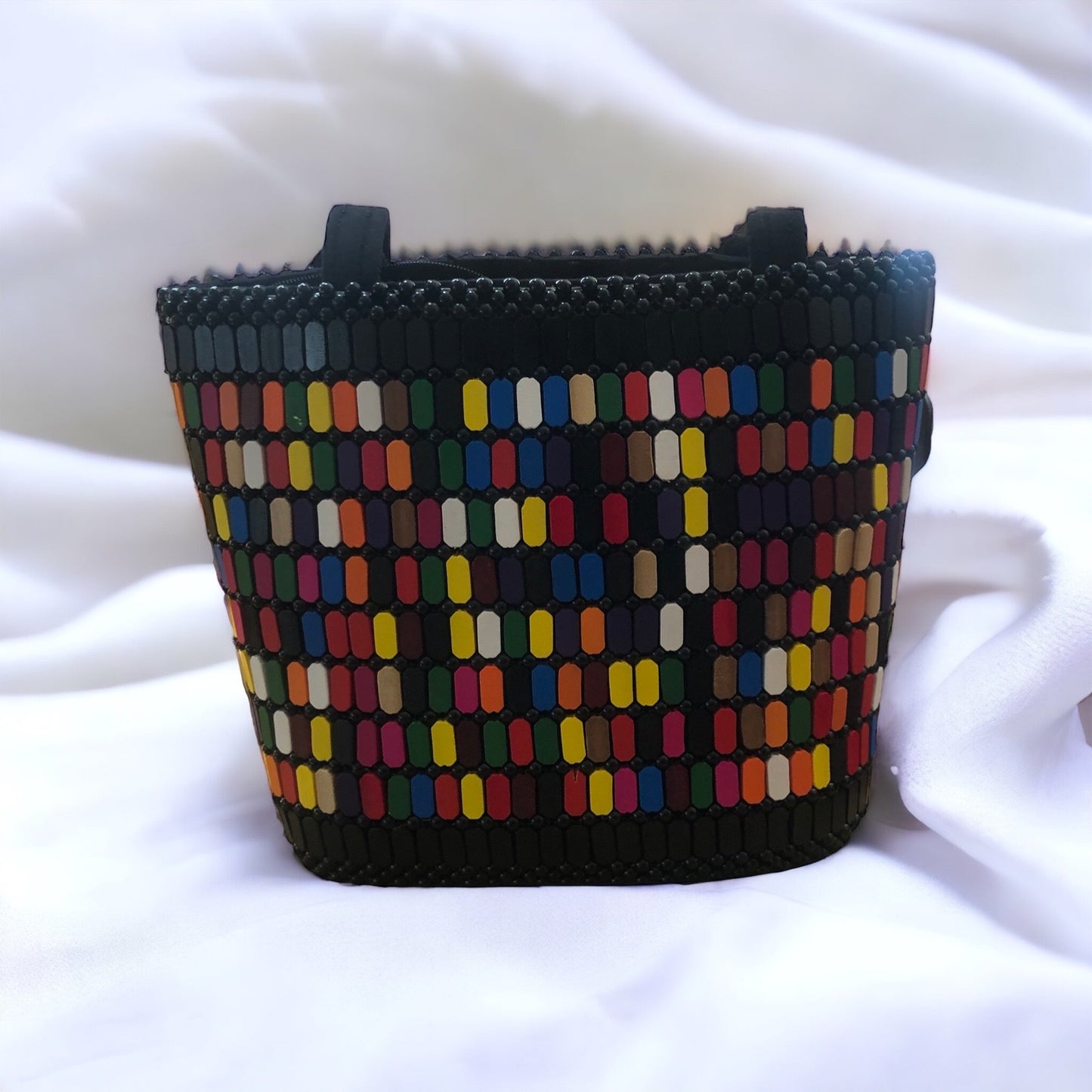Big Wooden Bead Bags