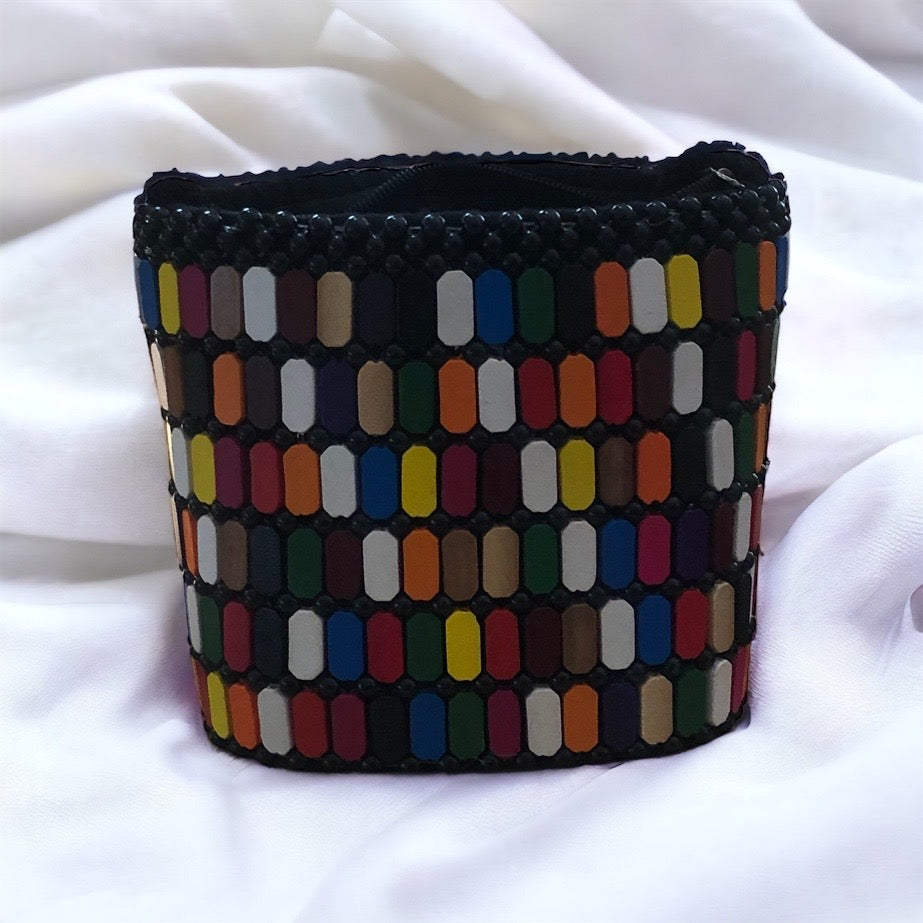 Small Wooden Bead Bags