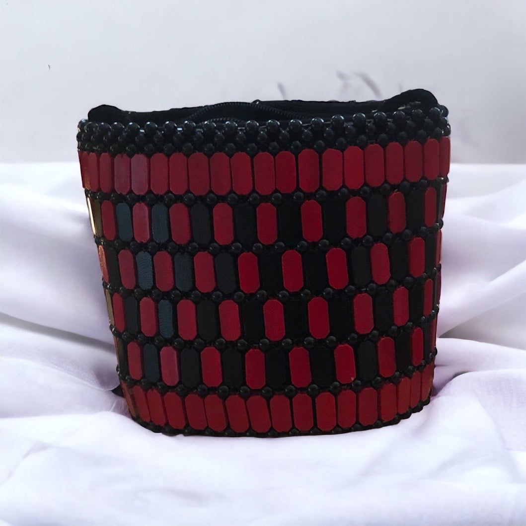 Small Wooden Bead Bags