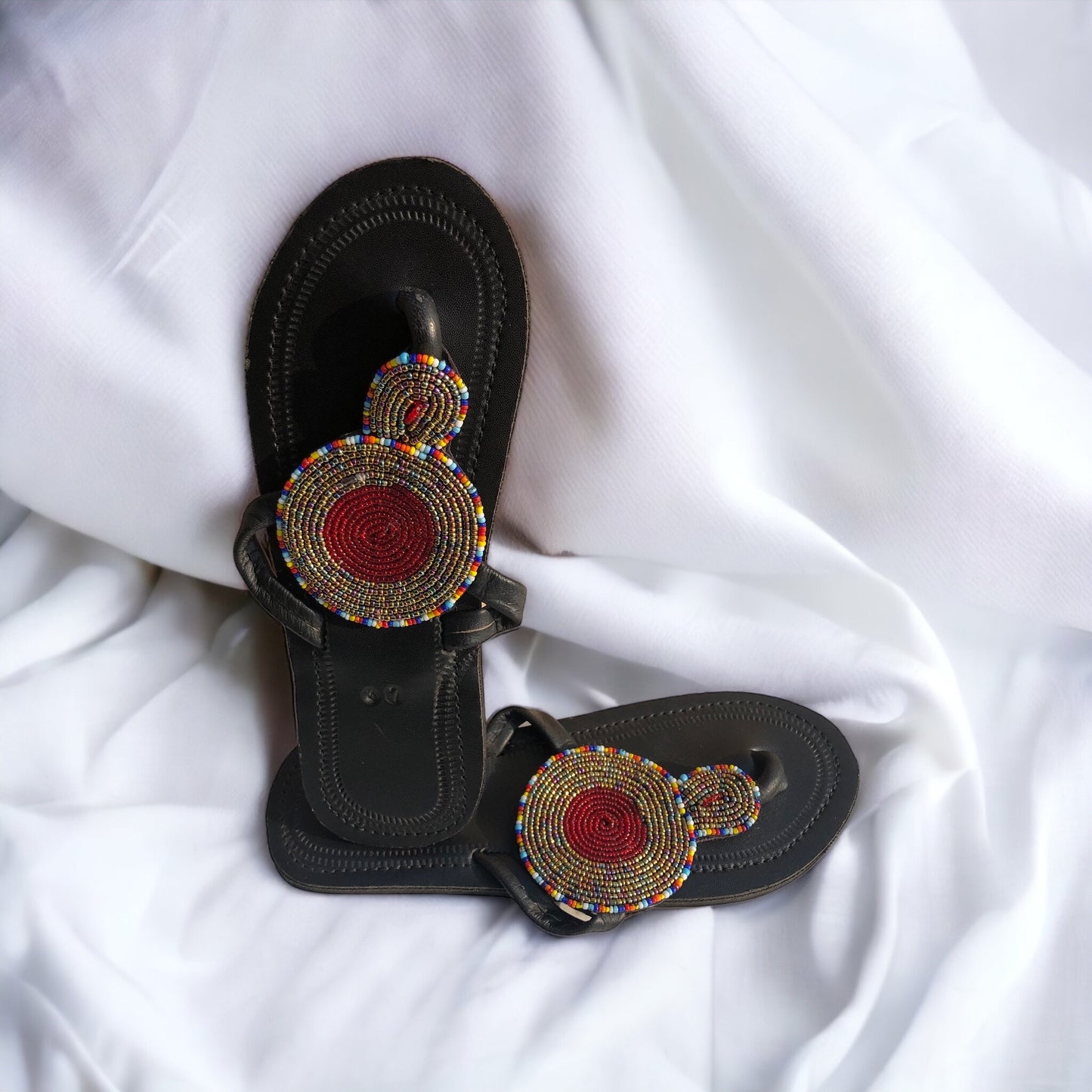 Size 7 Beaded Sandals