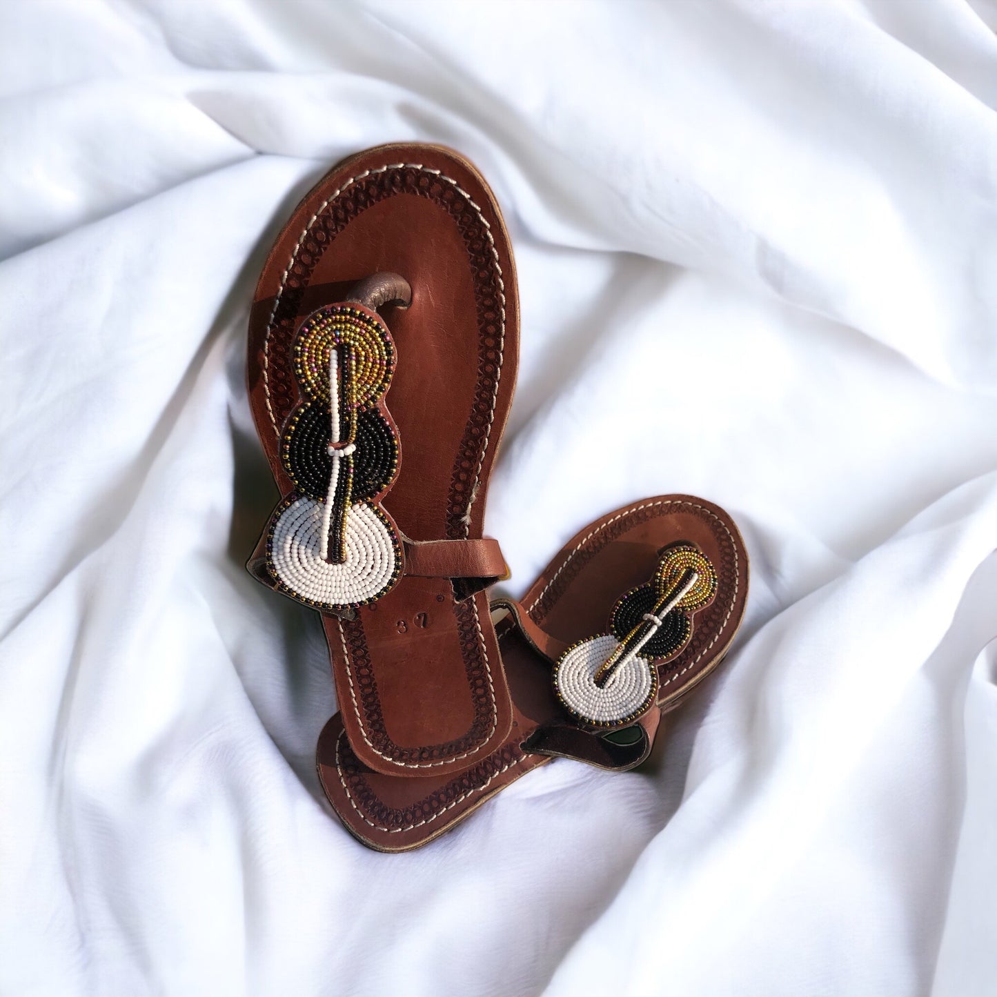 Size 7 Beaded Sandals