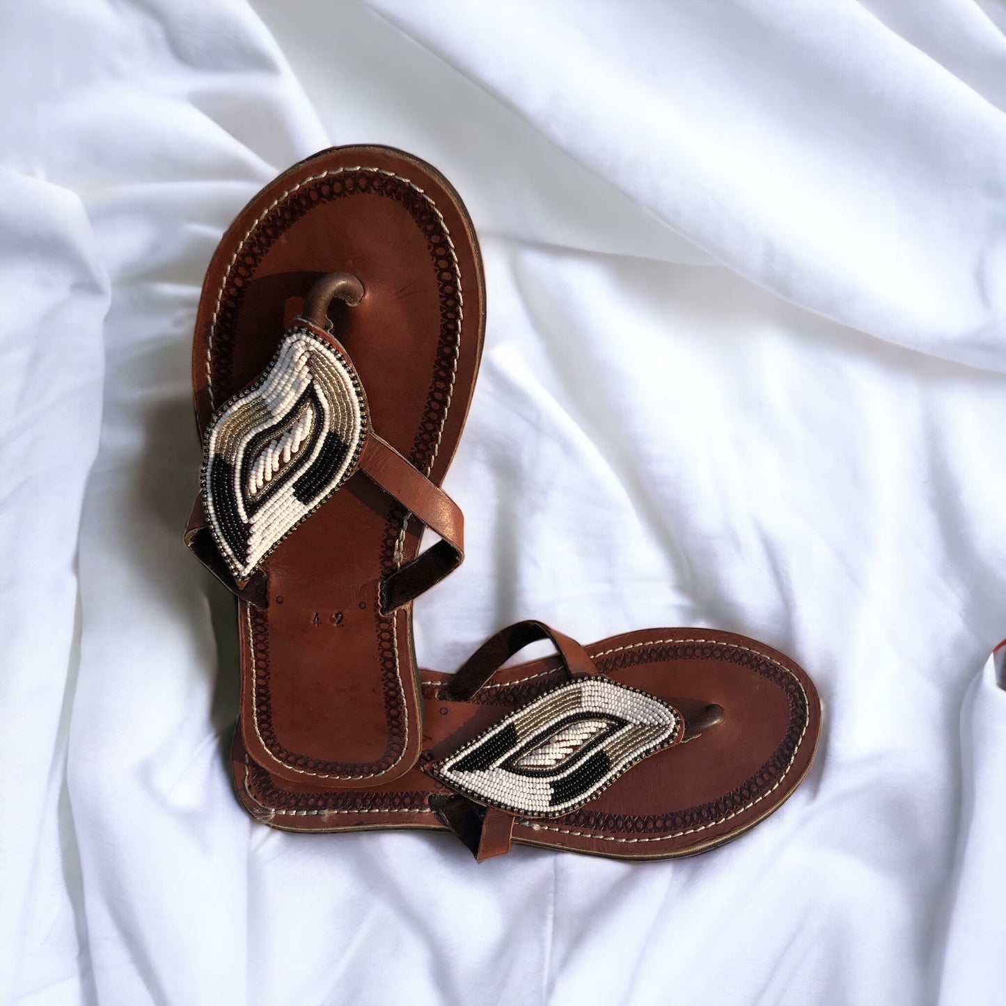 Size 11 Beaded Sandals