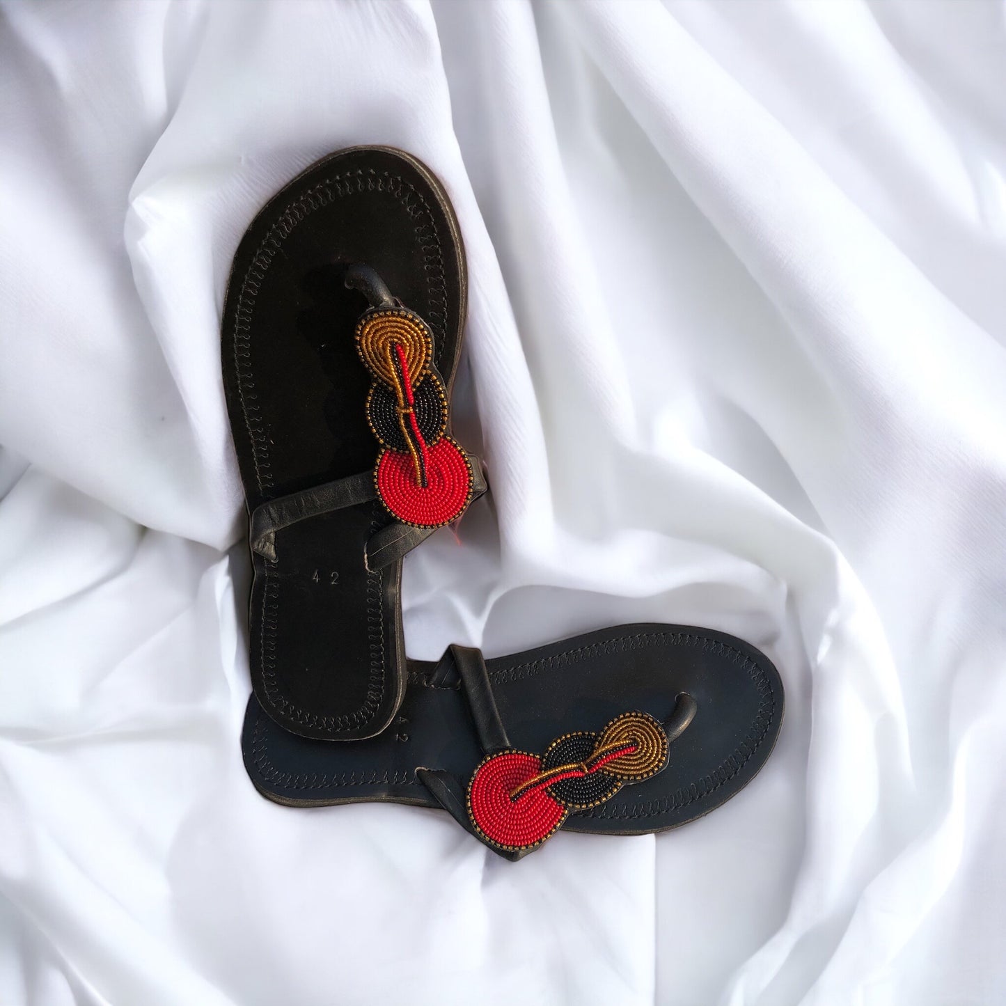 Size 11 Beaded Sandals