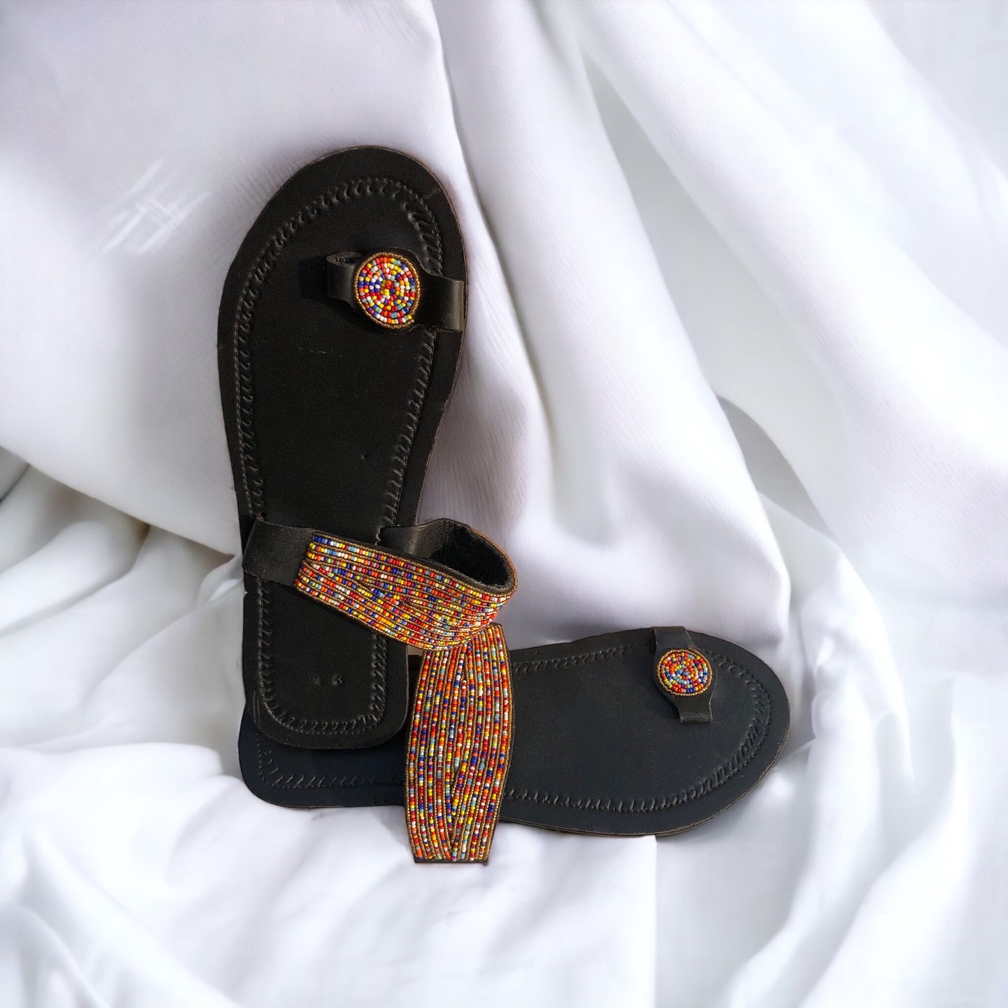 Size 12 Beaded Sandals