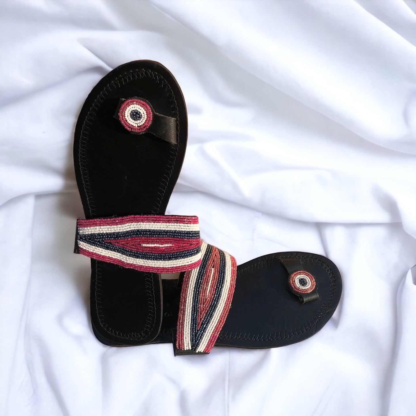 Size 12 Beaded Sandals