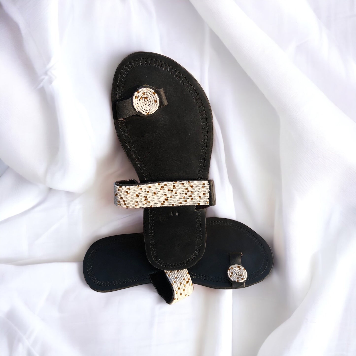 Size 13 Beaded Sandals