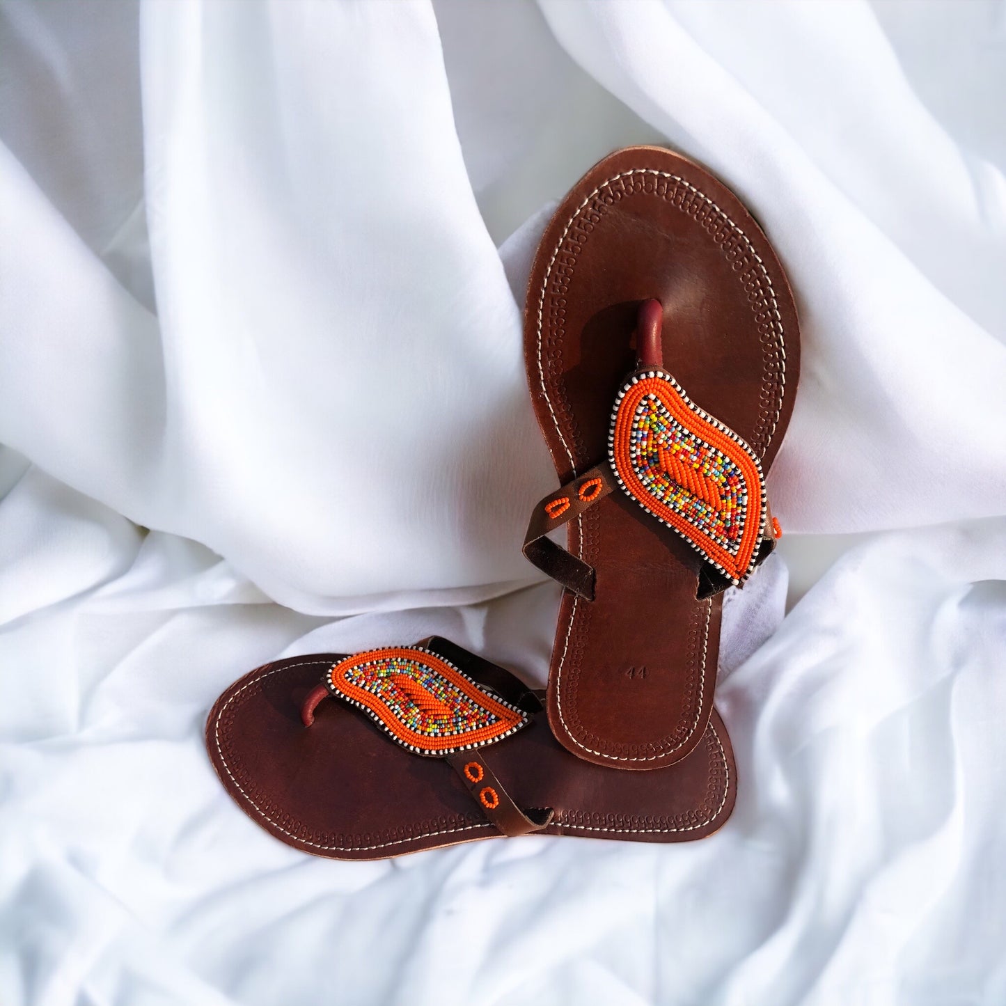Size 13 Beaded Sandals