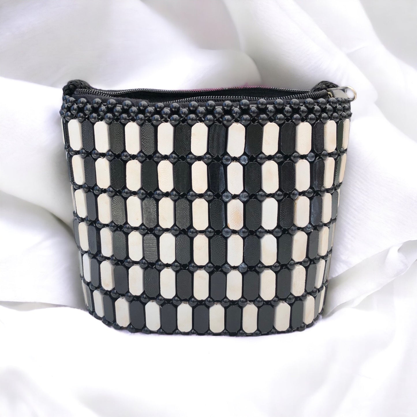 Small Wooden Bead Bags