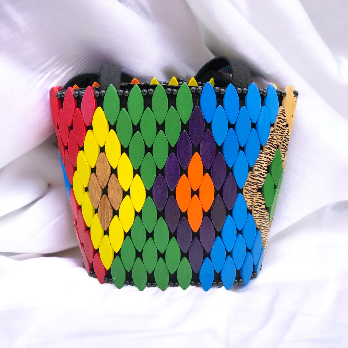 Big Wooden Bead Bags