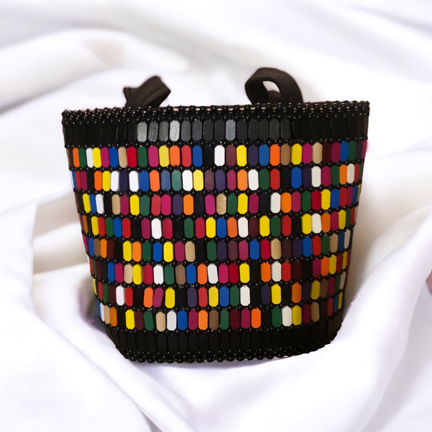Big Wooden Bead Bags