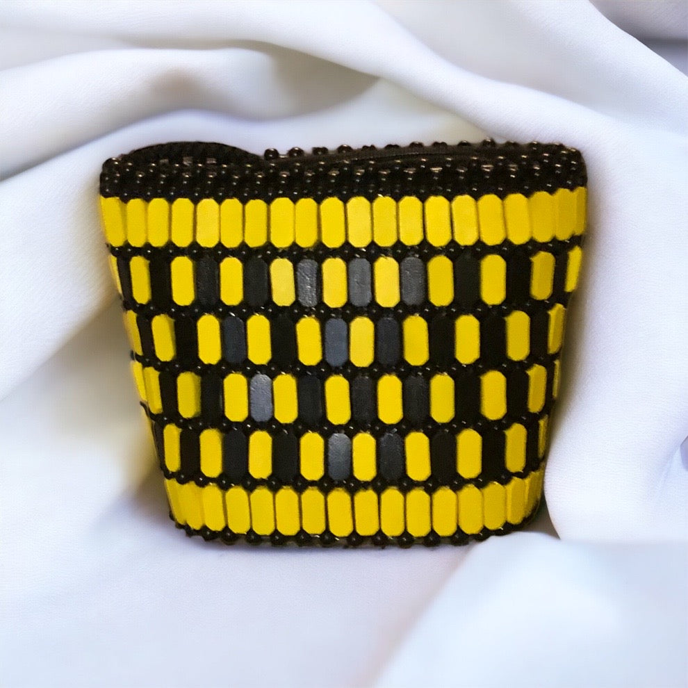 Small Wooden Bead Bags